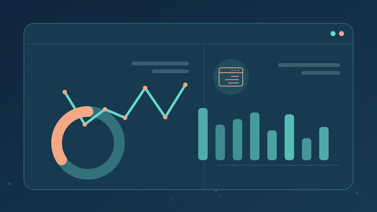 Illustrative performance review dashboard for Managed Service Websites for Rent