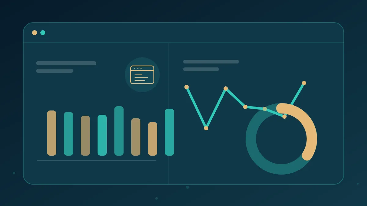 لوحة توضيحية لمراجعة بيانات الأداء في تأجير موقع خدمات لتأهيل البلاغات العاجلة